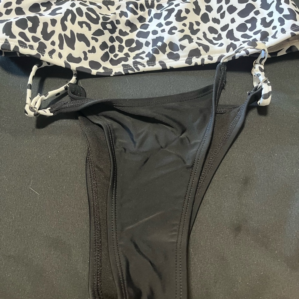 Leopard Print Bikini Set